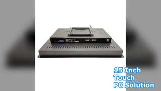 Monitor táctil industrial de 15 pulgadas, PC todo en uno