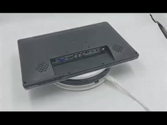 Casilla de plástico negro Resistivo Industrial Monitor táctil de 15,6 pulgadas Impermeable a la lluvia y al polvo