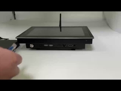 Cuadro abierto 10.1 pulgadas pantalla táctil industrial monitor de pared montado todo en un PC