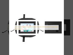 7 pulgadas Ultra LCD fotogramas digitales con video bucle de alta resolución
