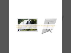 Hospital integrado 21.5 pulgadas pantalla táctil blanca señalización digital