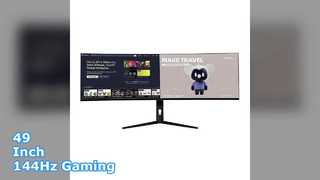 Monitor para juegos de 49 pulgadas Pantalla inmersiva de 144 Hz