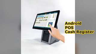 Caja registradora con terminal POS Android 11