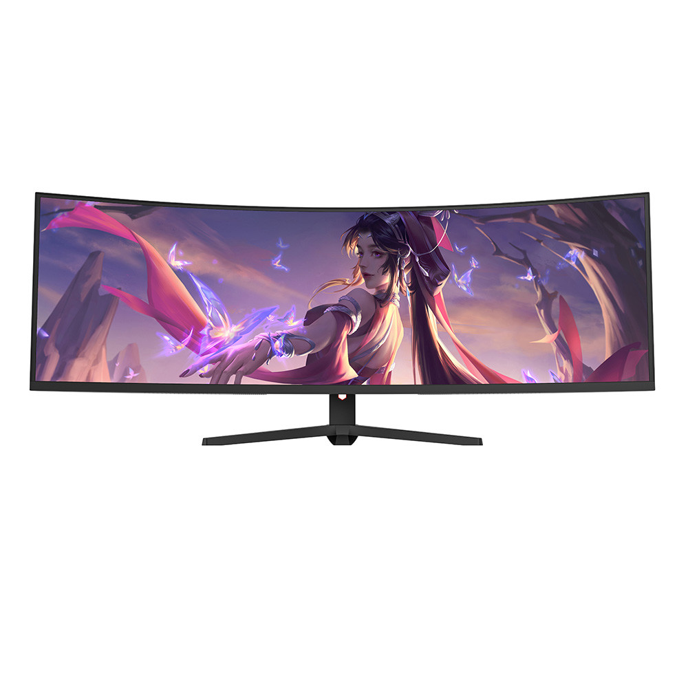Monitor Spanish Monitoreo curvado de 49 pulgadas 1MS 4K 144HZ 21:9 VA FHD LED Monitoreo ...