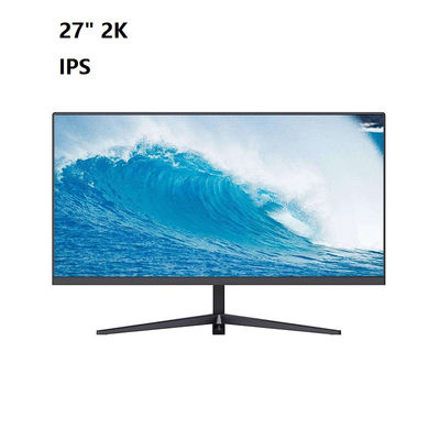 FCC 27 pulgadas de monitor LED de pantalla ancha sin marco FHD monitor de escritorio