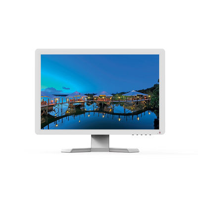 Monitor LCD médico blanco HD Computadora de 18,5 pulgadas LED Monitor montado en la pared