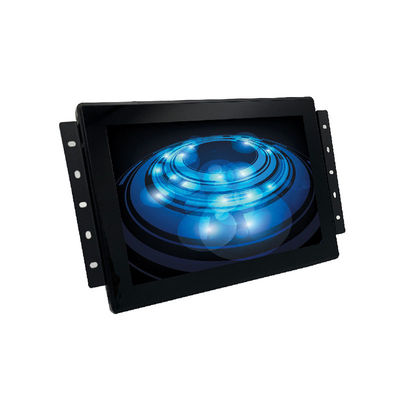 Monitor LED de 10,1 pulgadas con pantalla táctil capacitiva 1280x800 Resolución 300NITS Brillo Negro