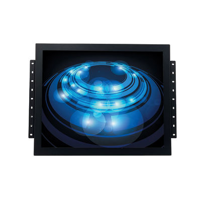 Muebles industriales de metal Monitores de marco abierto de 15 pulgadas Monitor táctil HDMI IPS