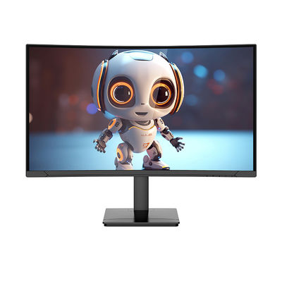 Monitoreo de juegos personalizado 27 pulgadas Curva de LED Monitoreo de pantalla de ordenador de escritorio de 75hz 2K