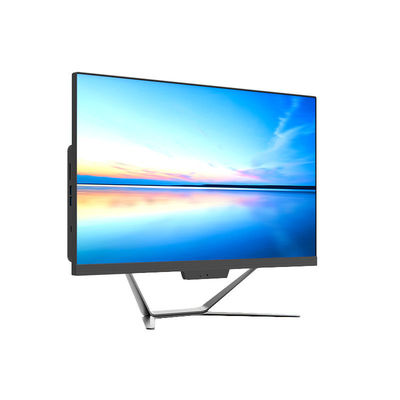 Windows personalizado negro 21.5 pulgadas todo en un ordenador de escritorio monitor LED todo en un PC