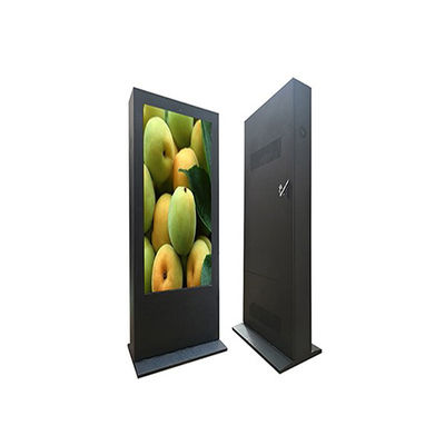 Fábrica de 43 pulgadas Android Wifi de interior de vídeo pantalla táctil digital de señalización LCD de piso de pie de publicidad