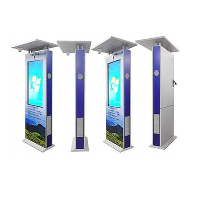Display publicitario LCD de 50 pulgadas en interiores con pantalla interactiva Display publicitario digital