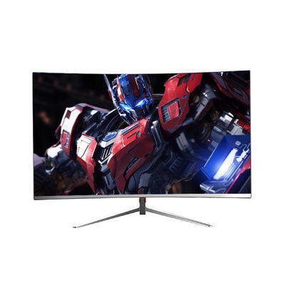 1920 X 1080 Juegos LED Monitores de 27 pulgadas Curva de Monitoreo 75hz Monitor de pantalla de ordenador