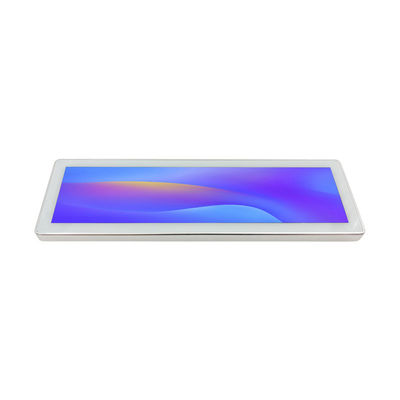 8Pantalla de publicidad de 8 pulgadas Reproductor de aluminio Monitor de señalización digital Pantalla LCD de barra extendida
