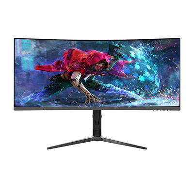 Monitoreo curvado de 4k IPS de 34 pulgadas 3440*1440 165Hz para PC de juegos